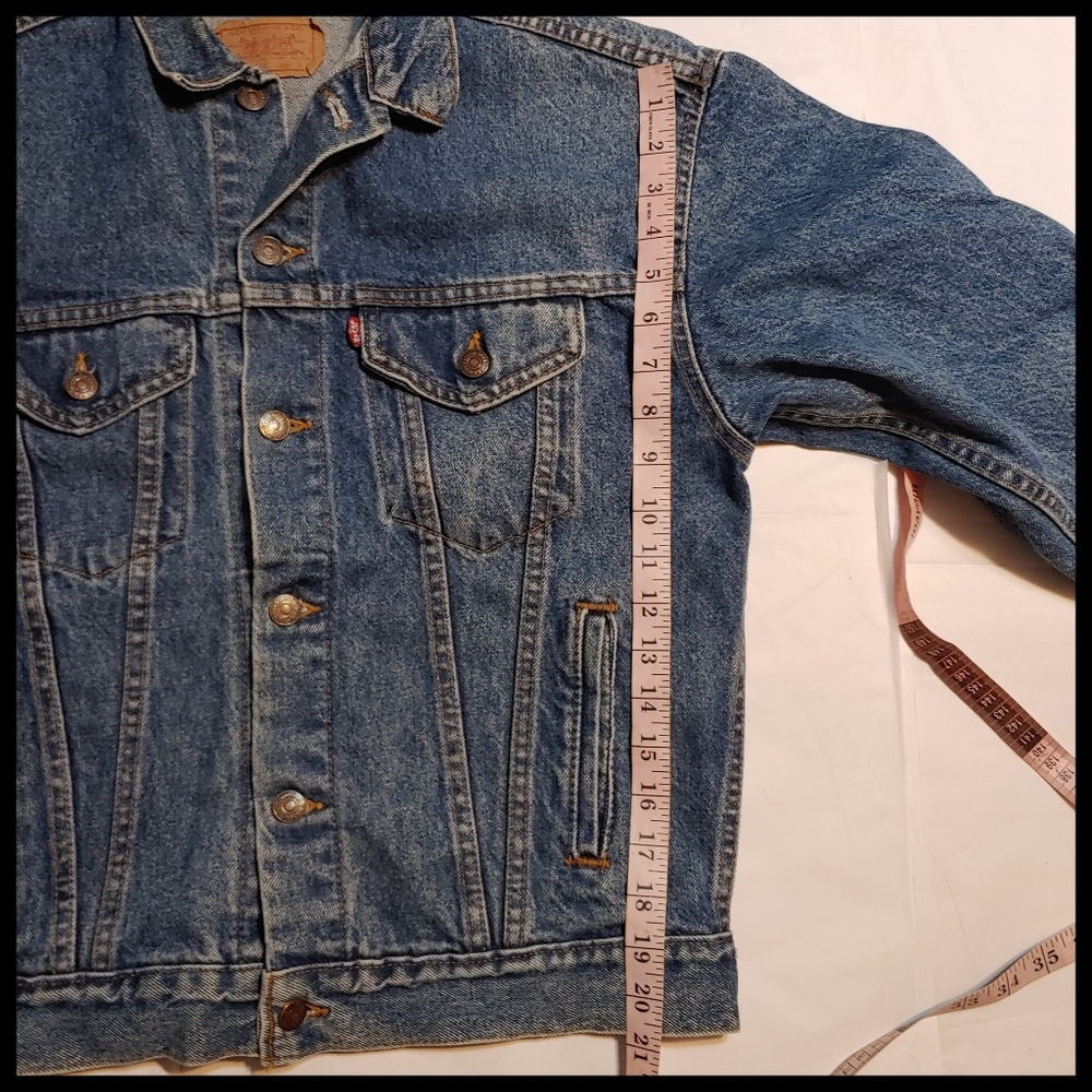 Vintage 1988 Levi's Type 3 Trucker Jacket 57508-0218 - Picture 6 of 12